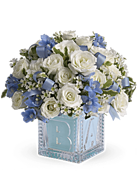 Baby's First Block by Teleflora - Blue